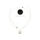 Aiwanto Necklace Neck Chain With Box Pendant Elegant Gold Necklace Beautiful Gift Womens Girls Necklace