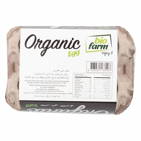 Bio Farm Organic Eggs 6 PCS