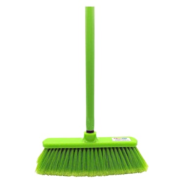 Al.Gi Soft Broom With Handle (Assorted Colours)