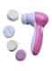 Generic 5-In-1 Beauty Care Massager White/Pink