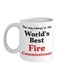 muGGyz Wanderlust Printed Ceramic Coffee Mug White