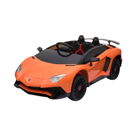 Xiamen Lamborghini Aventador SV Ride-On Car Orange