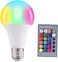 10W Color Changing Led Light Bulb with Remote Control Smart Bulb E27 Threaded Base RGB and White Dimmable Light Bulb 16 Colors Adjustable