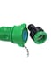 Generic Expandable Garden Hose Water Pipe With 8 Modes Spray Gun Green
