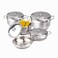 Bonera Cookware Set 9Pcs Stainless Steel