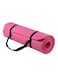 Generic Anti-Tear Exercise Mat With Carrying Strap 60x15centimeter