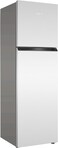 KROME 365L Top Mount Double Door Refrigerator, Automatic Defrost Freezer, Rapid Freezing, A+ Energy Efficiency Grade, Ample Size With Maximum Capacity, Flat Finish Design, Silver - KR-REF 365TS.