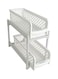 Muzz 2-Tier Portable Storage Basket 15X13X5.75Inch