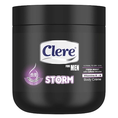 Clere Storm Body Cream For Men 450ml