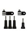 Sunshine - JJC GP-J10 Pivot Arm Assembly Extension Set Black