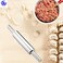 Generic Non-Stick Pastry Dough Pizza Roller Steel Rolling Pin 41cm