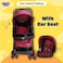 Lovely Baby Pram Baby Stroller For Kids With Car Seat Lb 6622 - Red