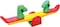 RBWTOYS  Kids Indoor Activity Rocking colourfull horse edition long Seesaw Playset  RW-16386.  150x32x60cm