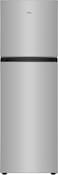 TCL 324 Liters Double Door Top Mount Refrigerator, Total No Frost Fridge &amp; Freezer With Powerful Interior LED Light And Large Crisper Drawer With Humidity Control, Inox, P324TMN