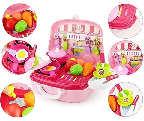 Generic Kitchen Cook Little Chef Pretend Play Set 26 Pieces