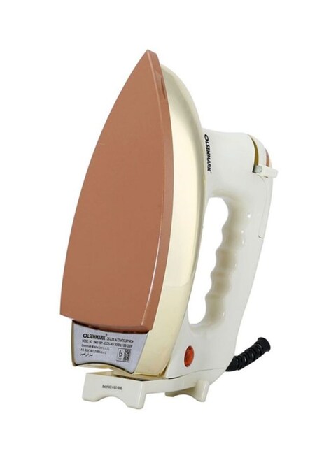 Olsenmark Automatic Dry Iron 1200W Omdi1501 White/Brown/Silver