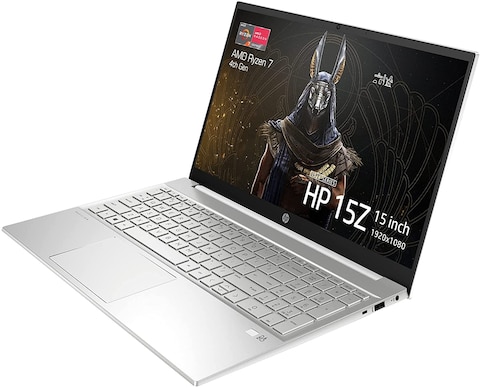 HP Pavilion 15 Laptop, AMD Ryzen 7 4700U, 512GB SSD, 16GB DDR4 RAM, 15.6&quot; Full HD IPS Display, Windows 10