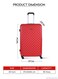 Parajohn Single Size, Cabin Carry 20" Check-In Luggage Trolley