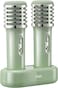 Divoom Songbird HQ - 50W Bluetooth Speaker with Karaoke Dual Wireless Microphones - Green