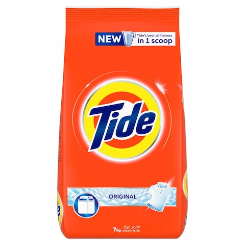 Tide Semi-Automatic Laundry Detergent Powder Original Scent 7kg&nbsp;