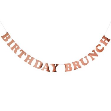&#39;Birthday Brunch&#39; Banner 2m