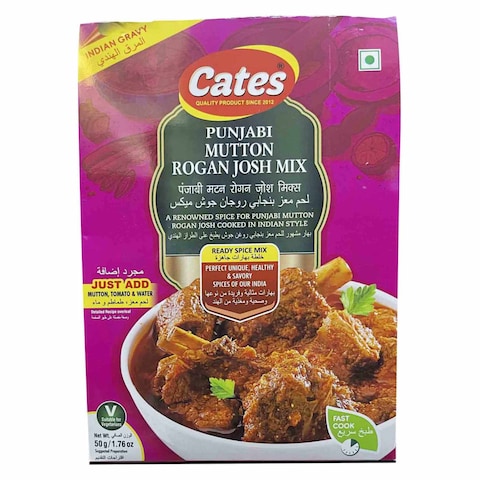 Cates Punjabi Mutton Rogan Josh Ready Spice Mix 50g