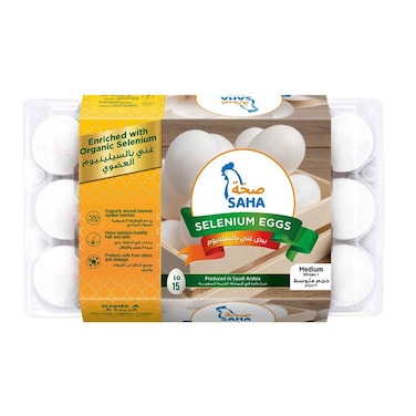 Saha Organic Selenium Eggs 15 Pieces