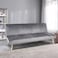 In House Celine 2 In 1 Sofabed Linen Upholstered - Light Grey