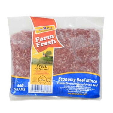 QMP Frozen Beef Mince Economy 500G