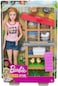 Barbie Chicken Farmer Doll, Red-Haired, and Playset with Henhouse, 3 Chickens, 2 Chicks and More, Career-Themed Toy for 3 to 7 Year Olds