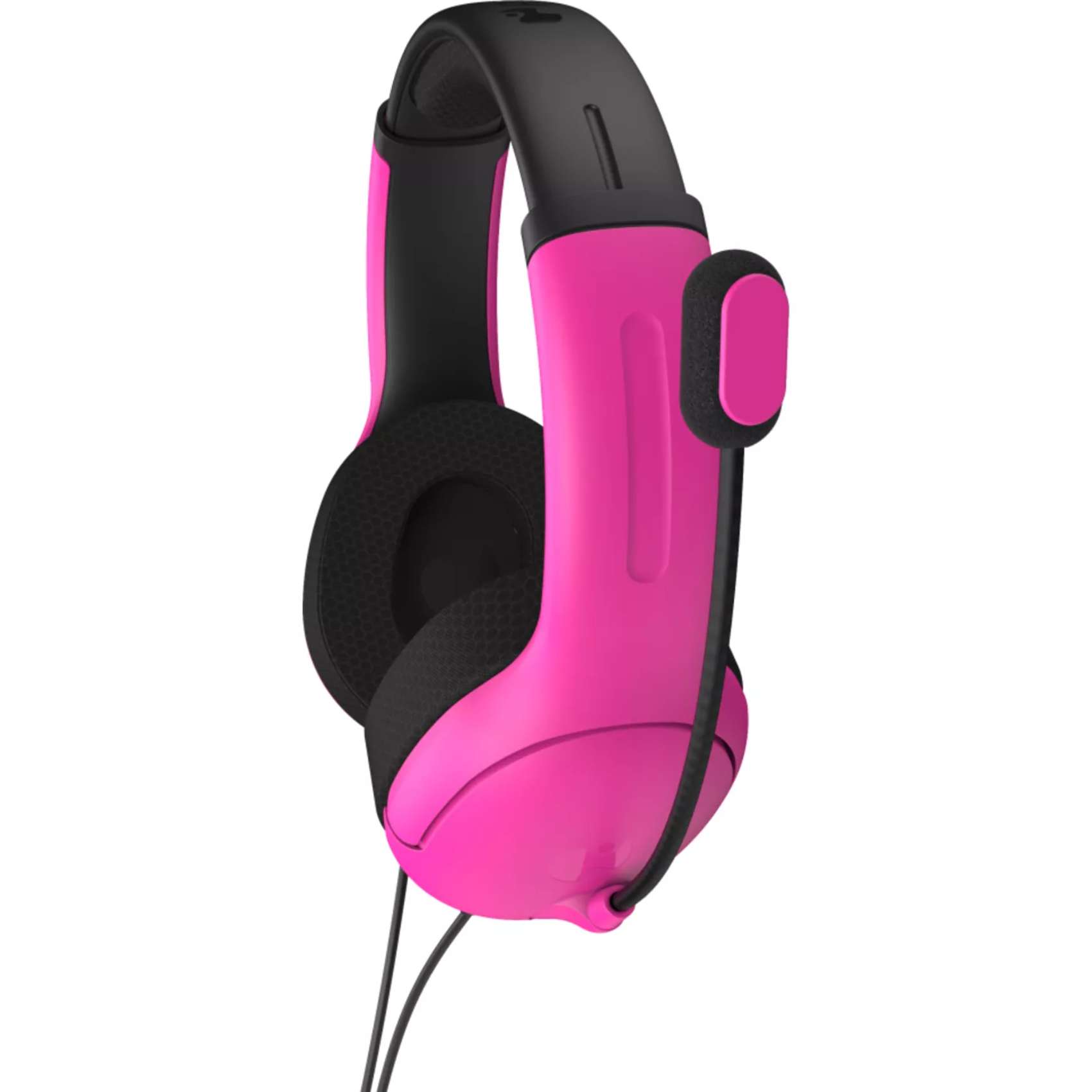 PDP Airlite Wired Over-Ear Stereo Gaming Headset For PlayStation 4 And PlayStation 5 Nebula Pink