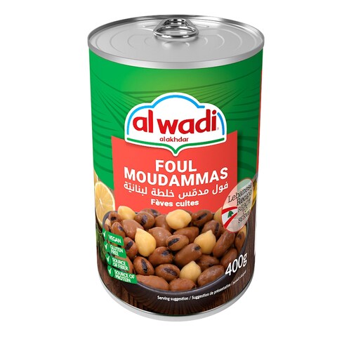 Al Wadi Al Akhdar Foul Moudammas, Lebanese Recipe 400GR