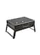 Biki Portable Bbq Charcoal Grill Black 43X29X23Cm