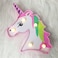 Unicorn Head Night Light with Warm LED Lights 21.5x13cm