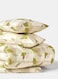 KLUB LINEN King Comforter 4PC Set Spring Leaf Green 144TC Poly Cotton Printed Design