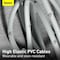 Baseus Lightning Cable 2 Pack of 1.5m for iPhone USB Cable, USB A to Lightning Cord Compatible with iPhone 14/13/12/11/10/XS/X /8/7 /6 iPad and More &ndash; White