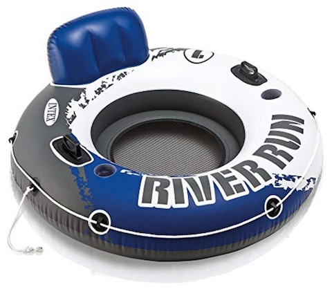 Intex River Run I Sport Lounge, Inflatable Water Float, 53&quot; Diameter