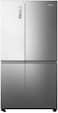 Hisense Side By Side C Class Frost Free Refrigerator, 640 Liter Capacity, RS86W2NSQ, Silver (Installation Not Included)