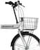 ITG Mogoo Icon 6 Speed Folding Bike With Lock And Head Light 20 Inch, Silver