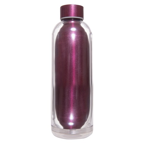 BiggDesign Cats Water Bottle (Claret Red)