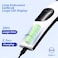 Bomidi L1 Electric Hair Clipper LCD Display Rechareable Razor Trimmer Adjustable Speed Shaver Type-C Charging - White