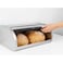 Brabantia Roll Top Bread Bin Matt Steel