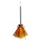 Broom with Lights Orange 86cm