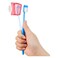 Flipper 2-In-1 Toothbrush Holder Set Blue And Red 2 PCS