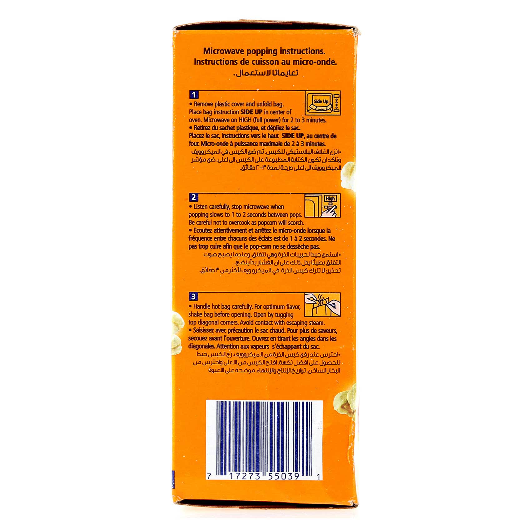 American Garden Popcorn Microwave Extra Butr 273 Gram product thumbnail 3