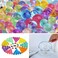 Generic - 50Pcs Soft Crystal Water Beads Colorful Paintball Bullets For Water Toy Pearl Shaped Soil Mud Grow Magic Jelly Balls (Multicolor)