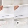 PaPer Towel Holder Towel Rack Towel Bar Hooks for Kitchen, Dispenser Under Cabinet Paper Roll Holders for Kitchen Bathroom Hanging Paper Towel Rack Paper Towels Rolls