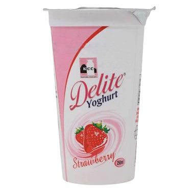 KCC Strawberry Delite Yoghurt 250ml