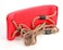 RBWTOYS Bent Rectangular Shape Swing Seat for Kids.  RW-13128.  Red