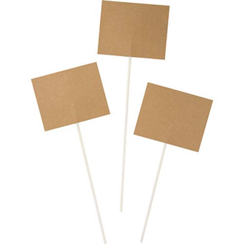 Buy Kraft Program Paper Centrepiece Sticks Repcangle Signs 5in Online ...